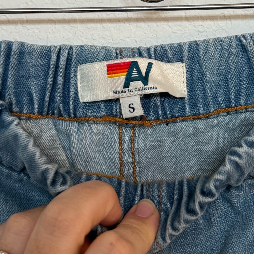 Aviator Nation Jeans Mid Rise Rancher Relaxed Fit Jeans, small - Picture 5 of 6